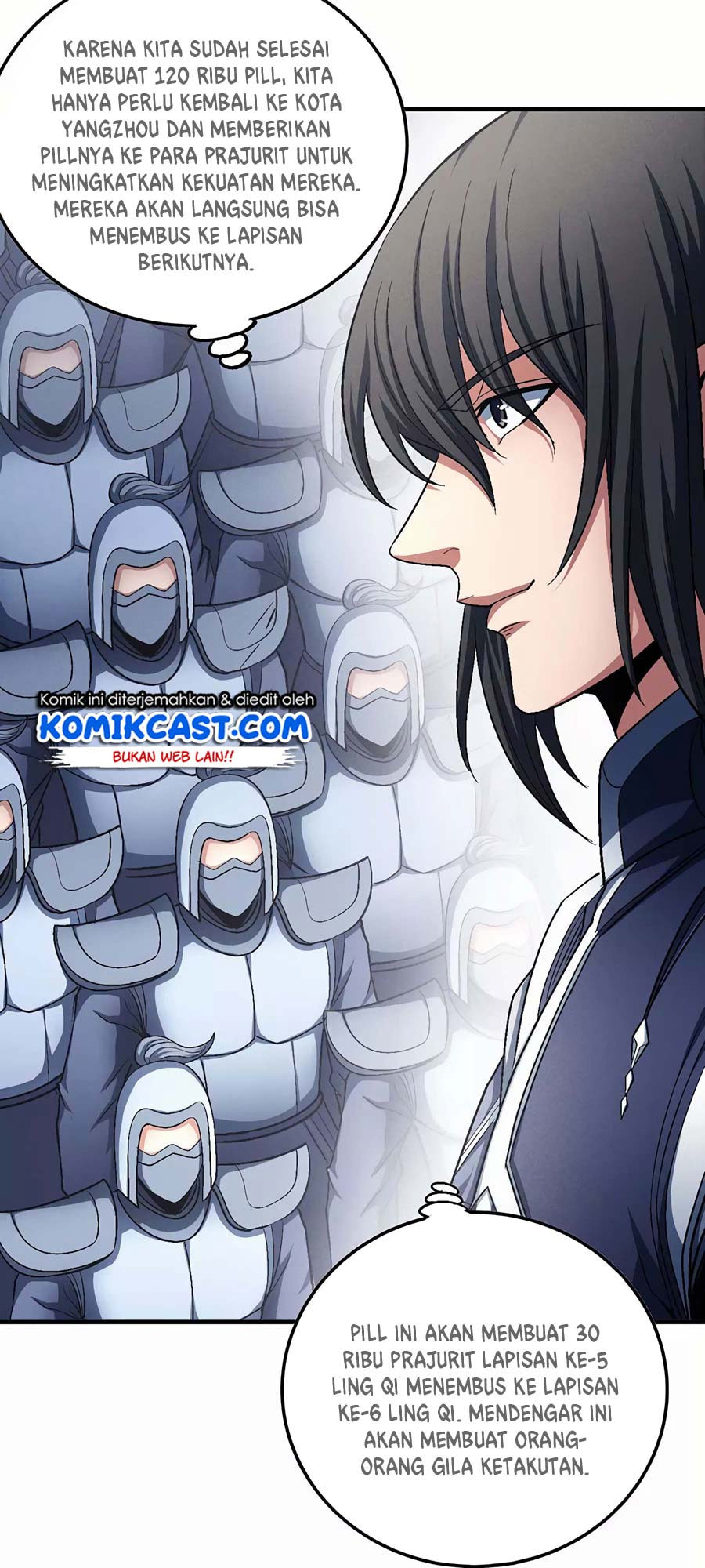 God of Martial Arts Chapter 391 Bahasa Indonesia